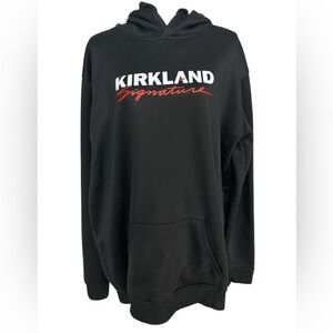 KIRKLAND PRINT / Black Classic Hoodie / XL